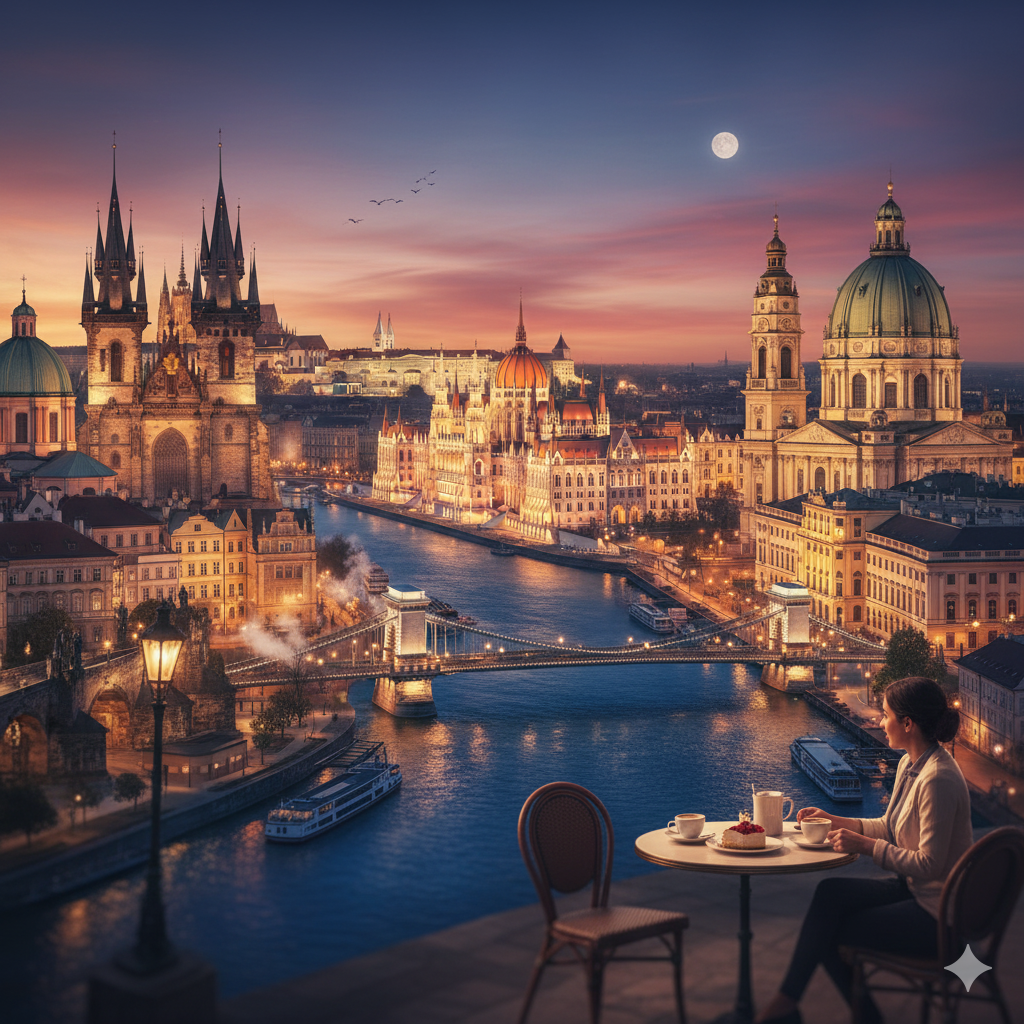 Orta Avrupa'nın Büyülü Üçlüsü: Prag, Budapeşte ve Viyana Şehir Turu Rehberi
