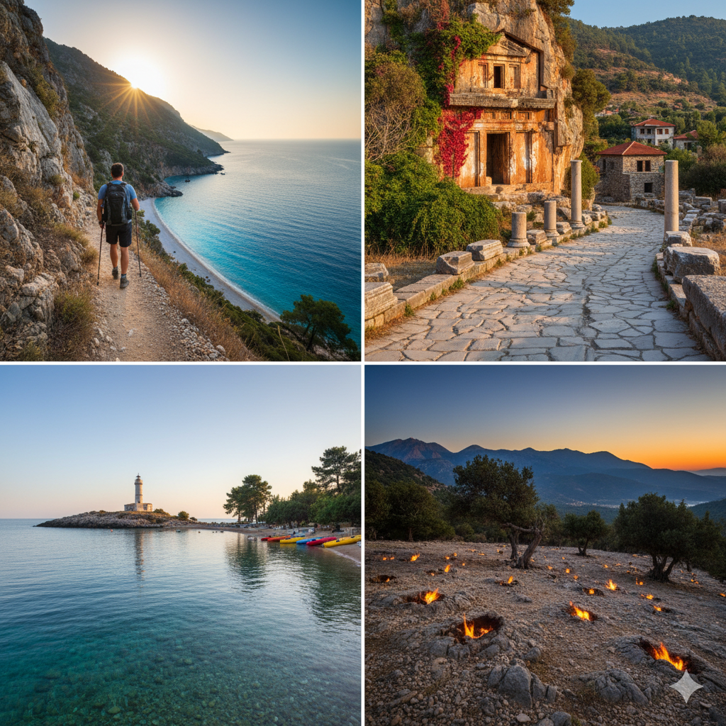 Turkuaz ve Tarihin Buluştuğu Yollar: Likya Yolu ve Çevresinde Keşfedilecek Doğa ve Antik Yürüyüş Rotaları